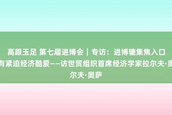 高跟玉足 第七届进博会｜专访：进博辘集焦入口具有紧迫经济酷爱——访世贸组织首席经济学家拉尔夫·奥萨